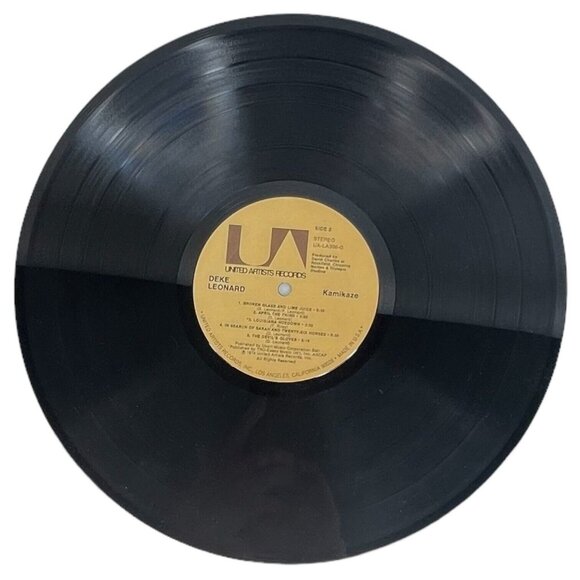 1974 Deke Leonard Kamikaze VInyl LP Gatefold Jacket Record Album UA LA306 G VTG - Picture 7 of 7